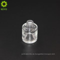 Transparente kleine Glas dicken Boden runden unteren leeren Nagellack Flasche Caps Container